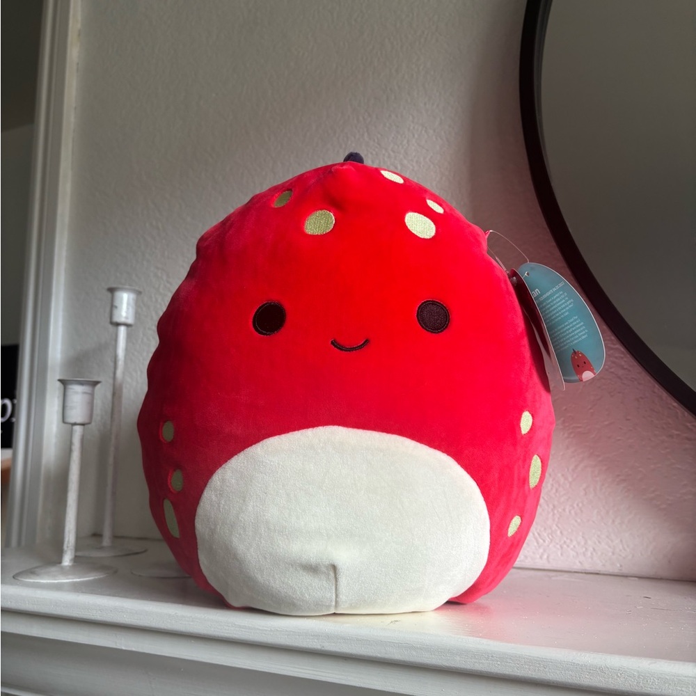 Squishmallows Dolan plush red dragon monster
